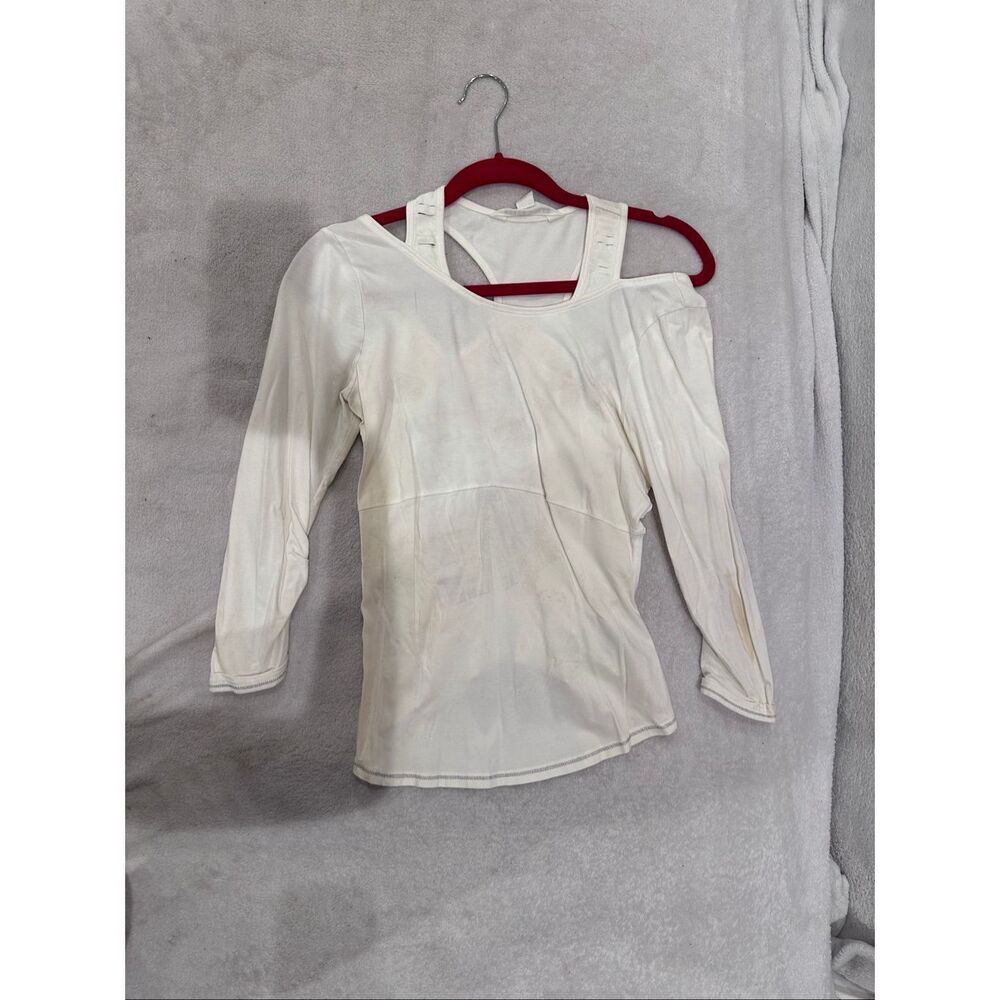 KAREN MILLEN size 6 women’s white top